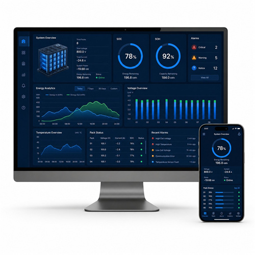 BMS Monitoring and Data Acquisition