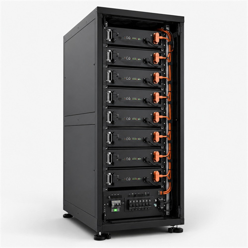 High Voltage Battery Rack with BMS